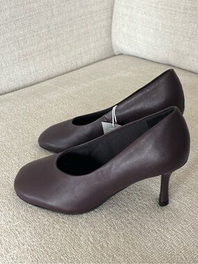 H&M Leather Heeled Pumps/Sandals